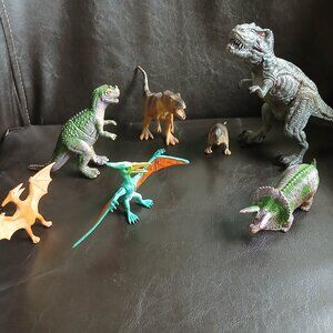 Set of Seven Dinosaur Toys